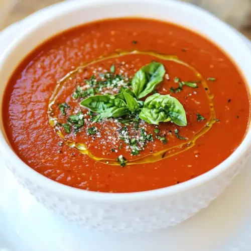 Homemade 10 Minute Tomato Soup photo