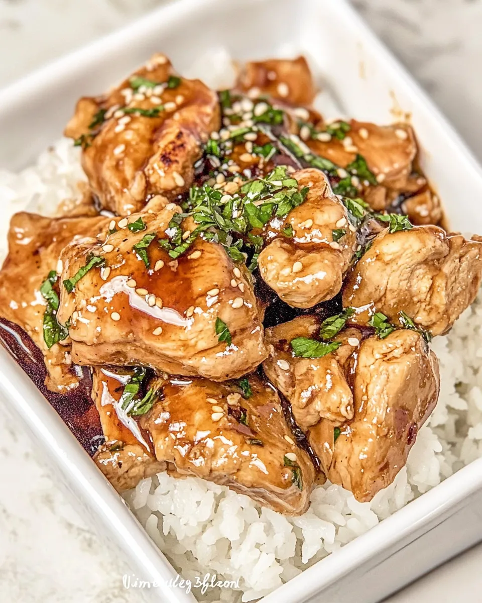 3-Ingredient Teriyaki Chicken