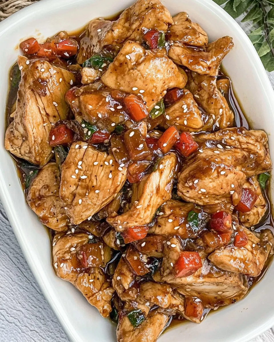 Delicious 3-Ingredient Teriyaki Chicken plate image