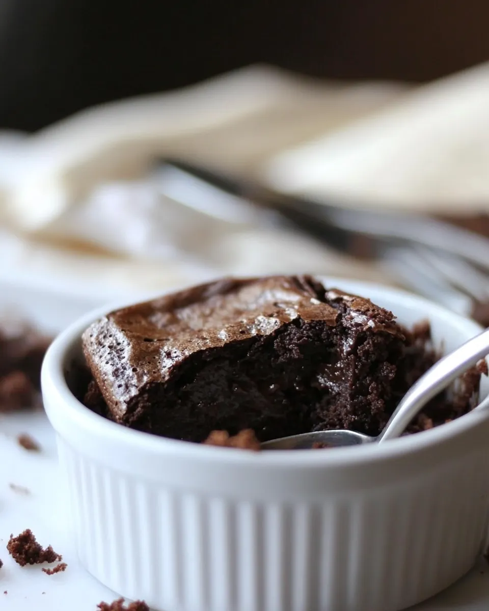 3-Minute Brownie in a Mug