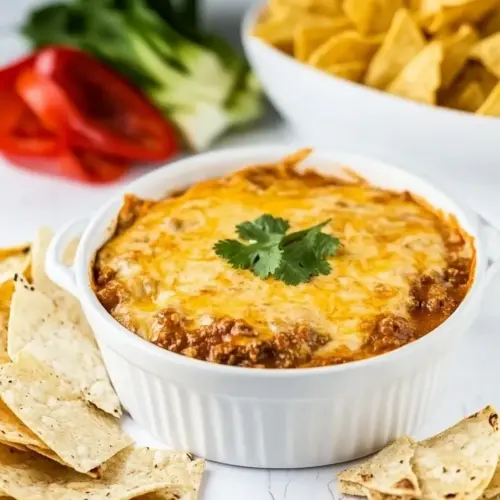 Homemade 4-Ingredient Beef Enchilada Dip photo