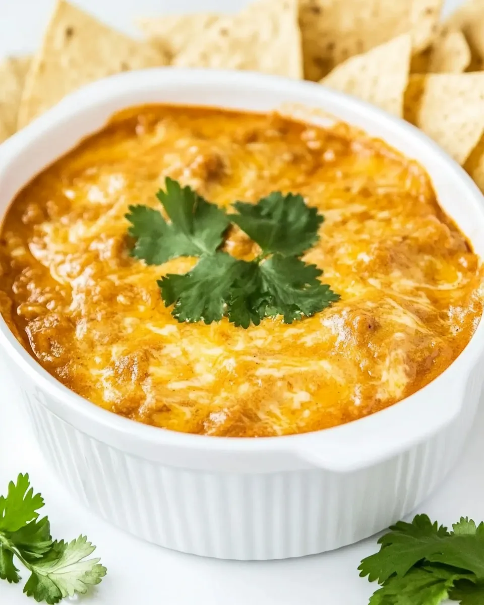 Easy 4-Ingredient Beef Enchilada Dip dish photo