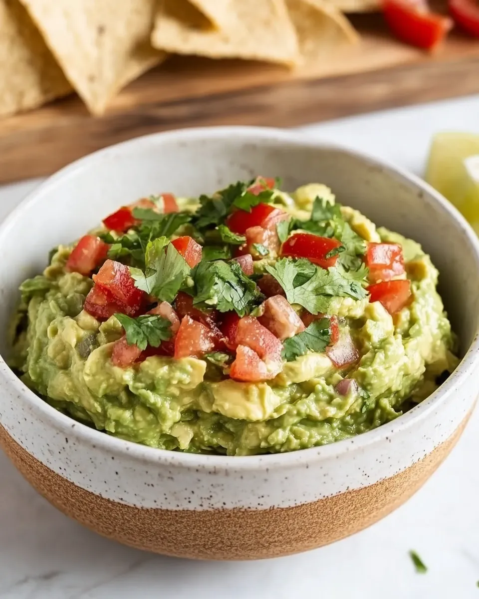 Classic 4 Ingredient Guacamole Recipe image
