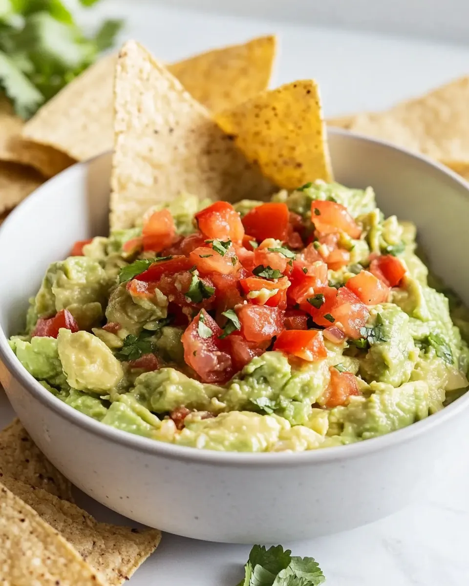 Easy 4 Ingredient Guacamole Recipe recipe photo