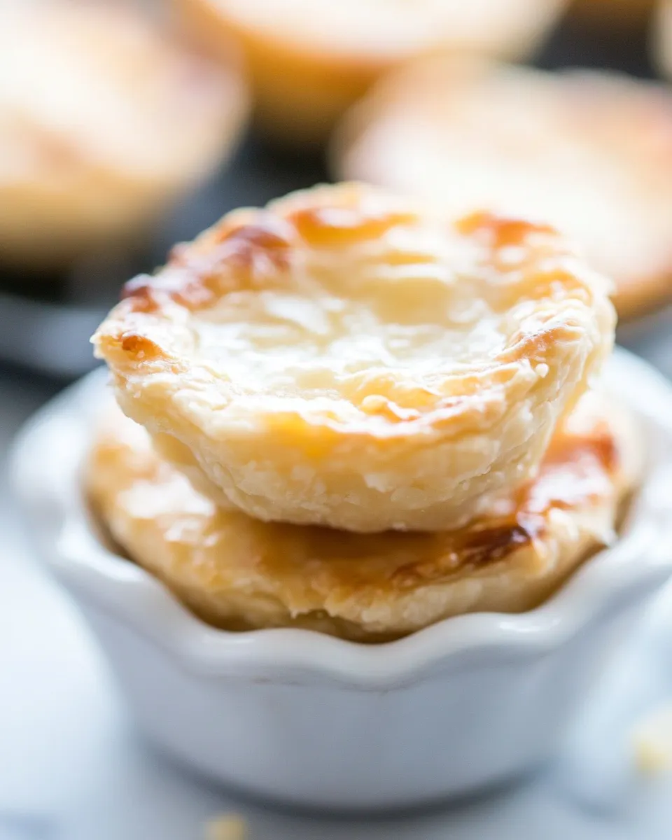 4 ingredient Skinny Bite Sized Pies