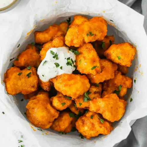Homemade Air Fryer Buffalo Chicken Nuggets photo