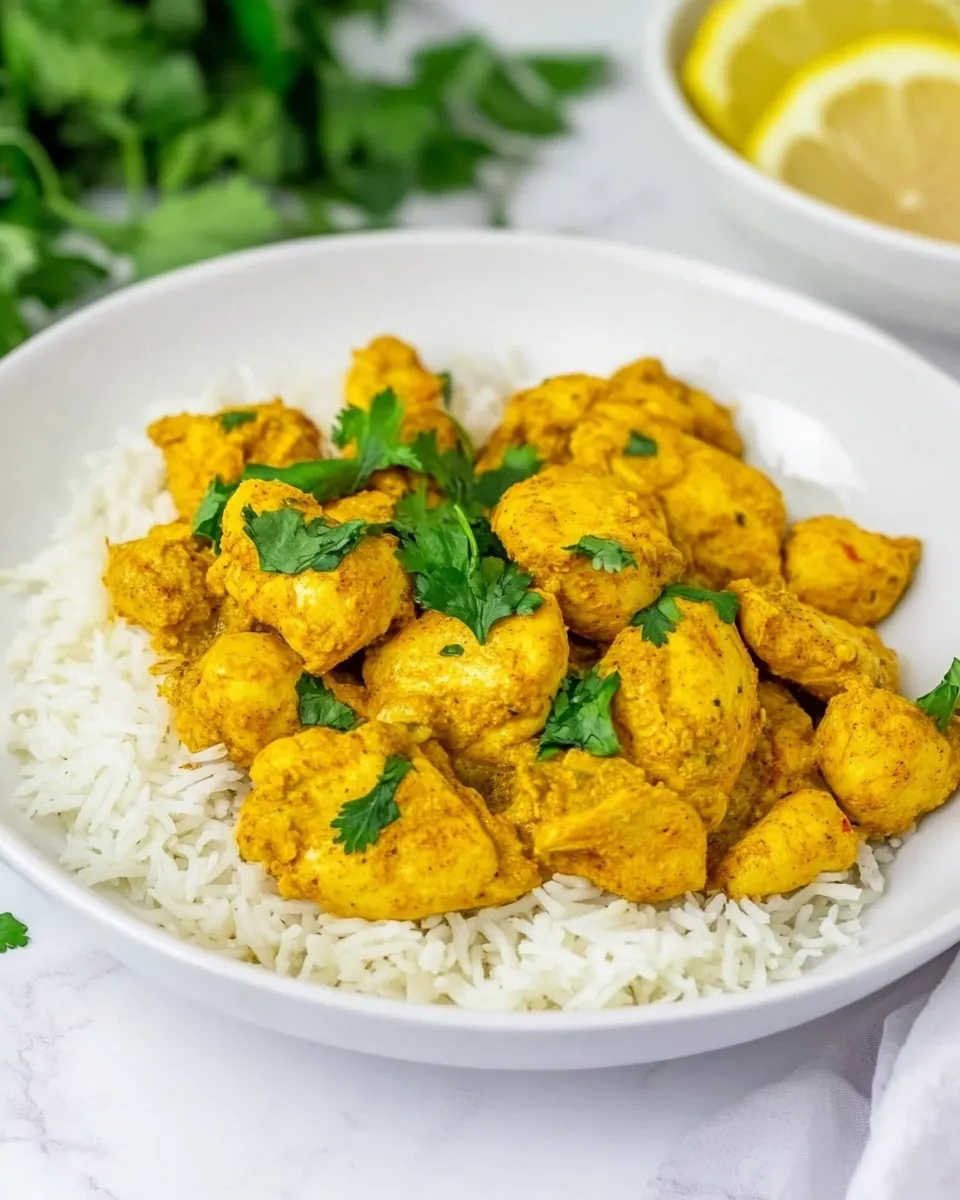 Delicious Air Fryer Curry Chicken Recipe dish photo