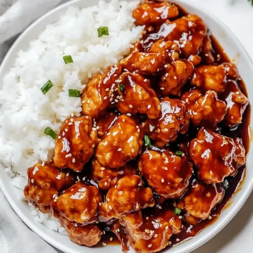 Homemade Air Fryer General Tsos Chicken recipe photo