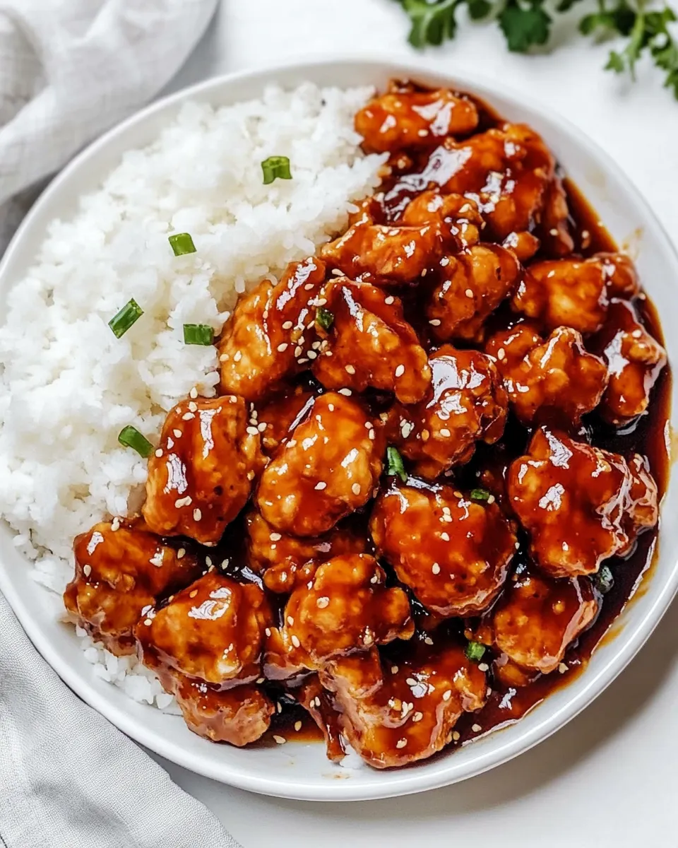 Air Fryer General Tsos Chicken