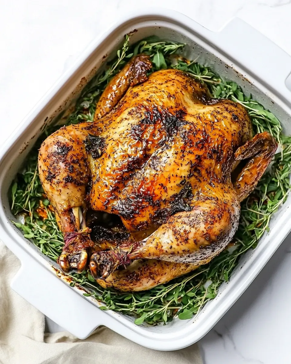 Air Fryer Whole Roast Chicken
