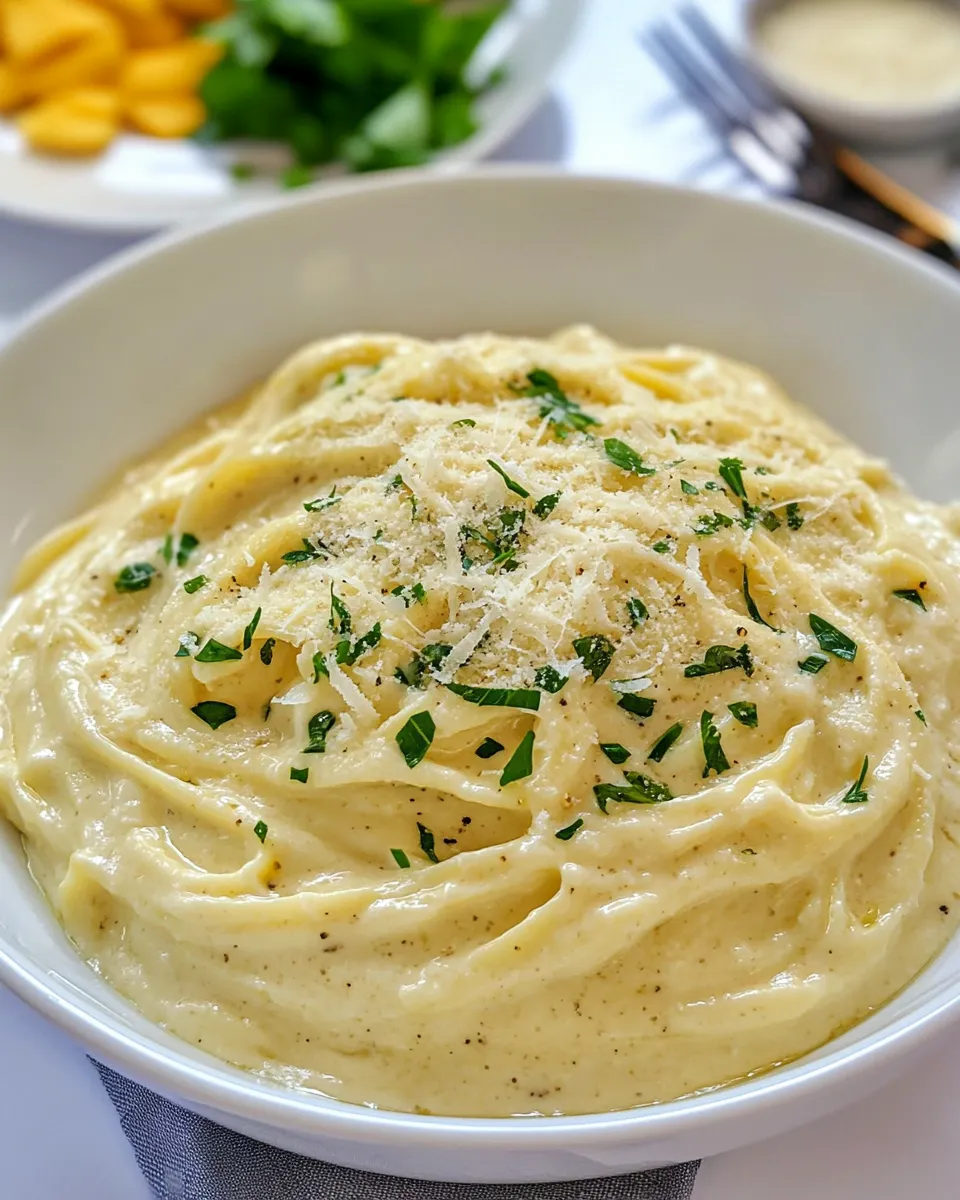 Classic Alfredo Sauce with Egg Yolks dish photo