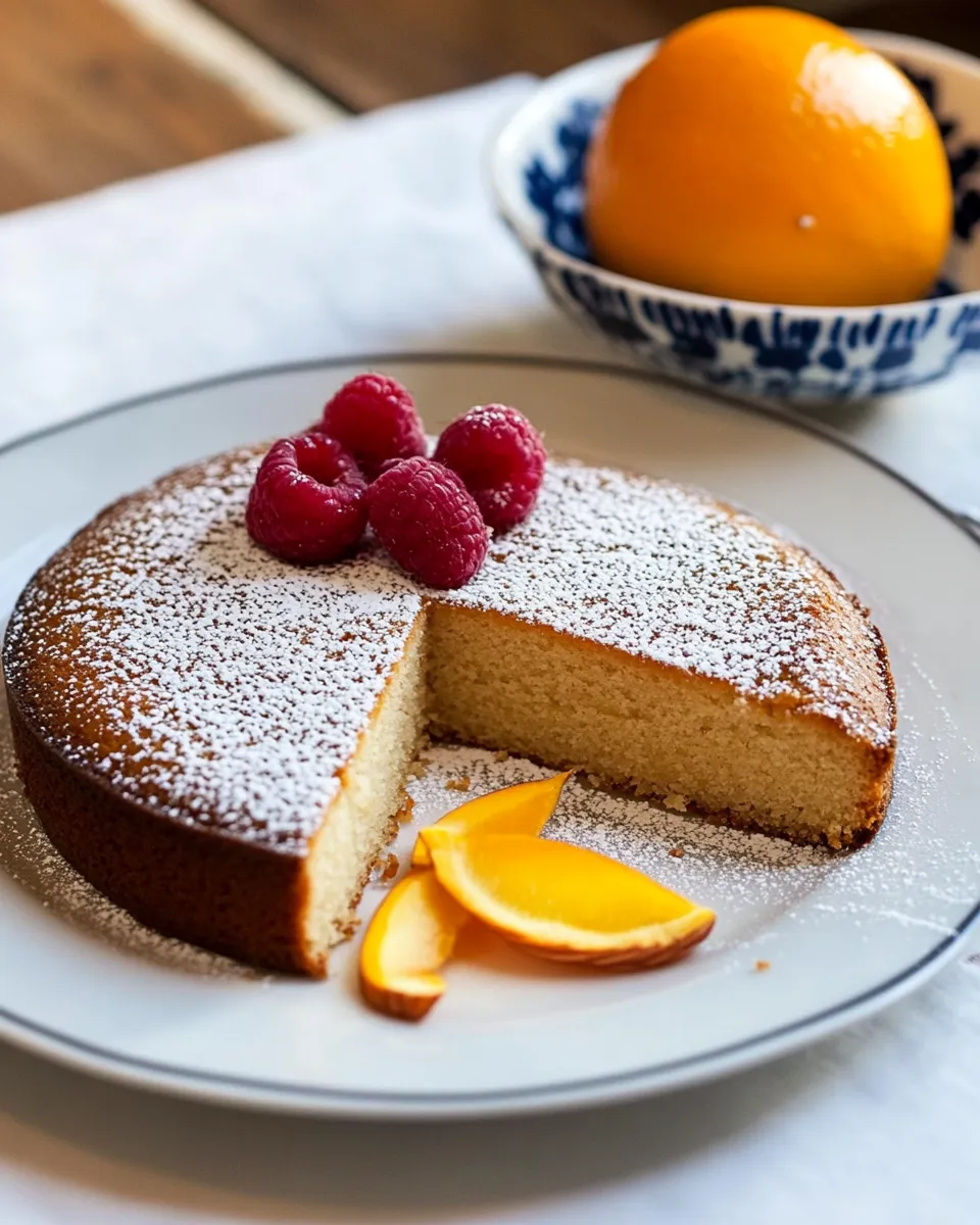 Classic Almond Cake recipe image