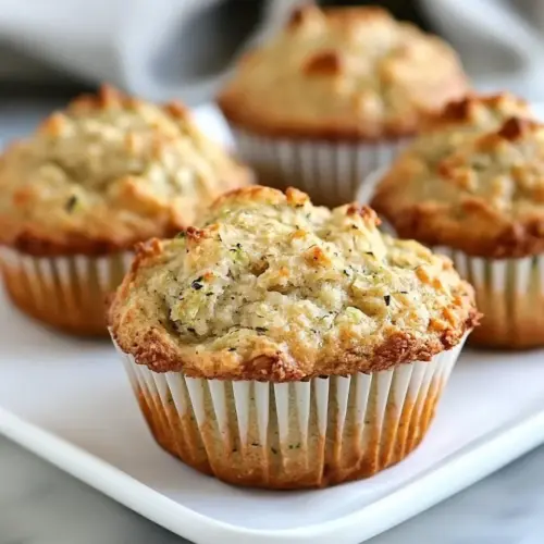 Homemade Almond Flour Gluten-Free Zucchini Muffins photo