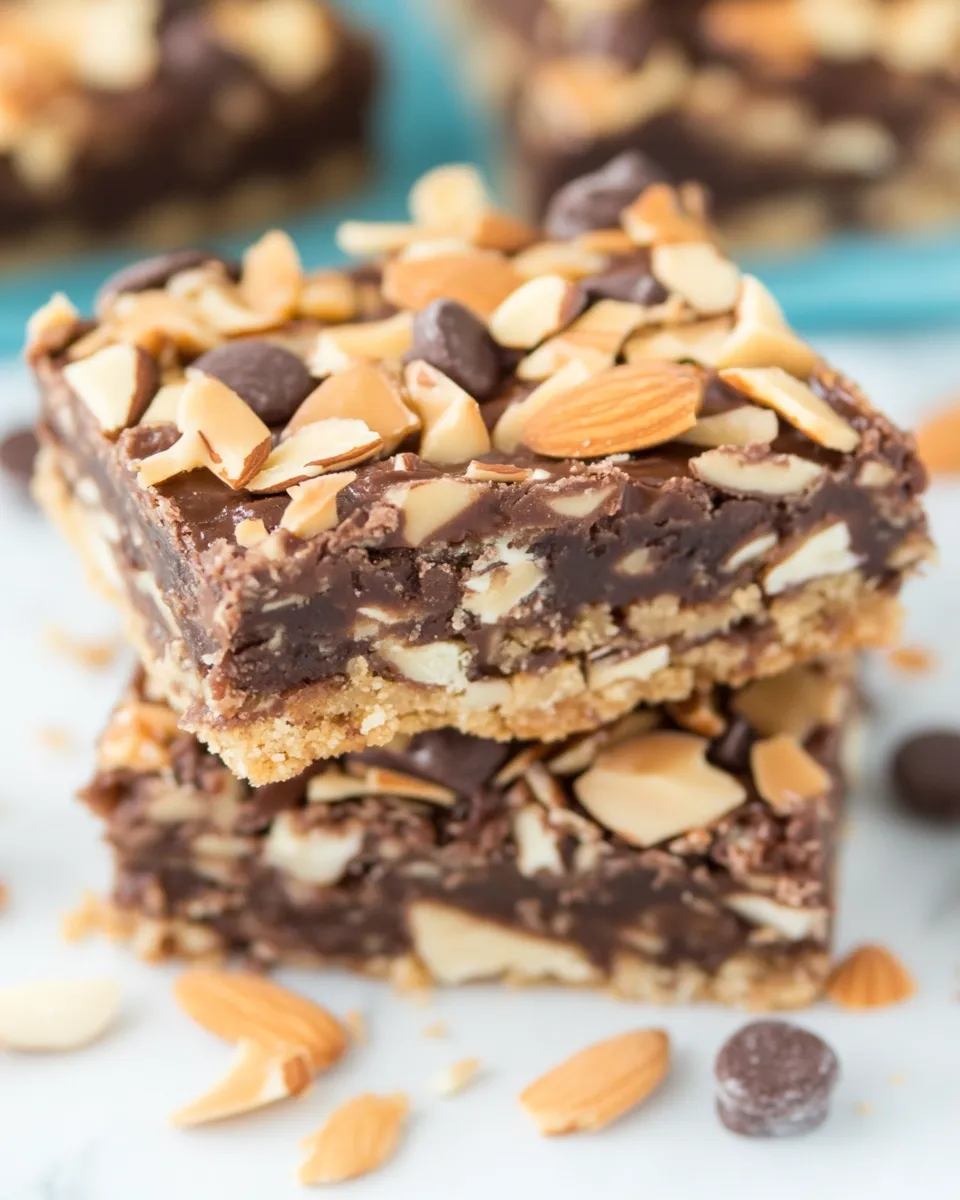 Almond Joy Cookie Bars