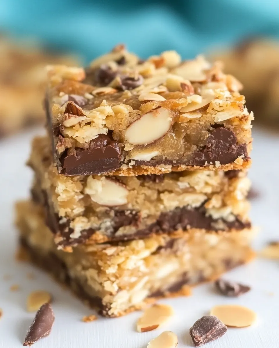 Delicious Almond Joy Cookie Bars dish photo