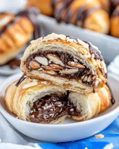 Homemade Almond Joy Crescent Rolls recipe photo