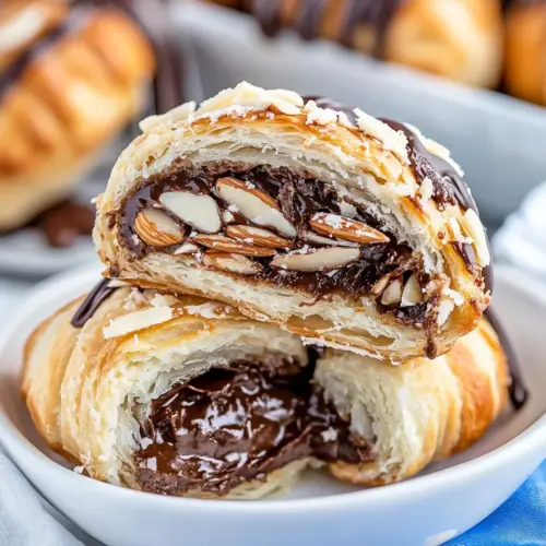 Homemade Almond Joy Crescent Rolls recipe photo