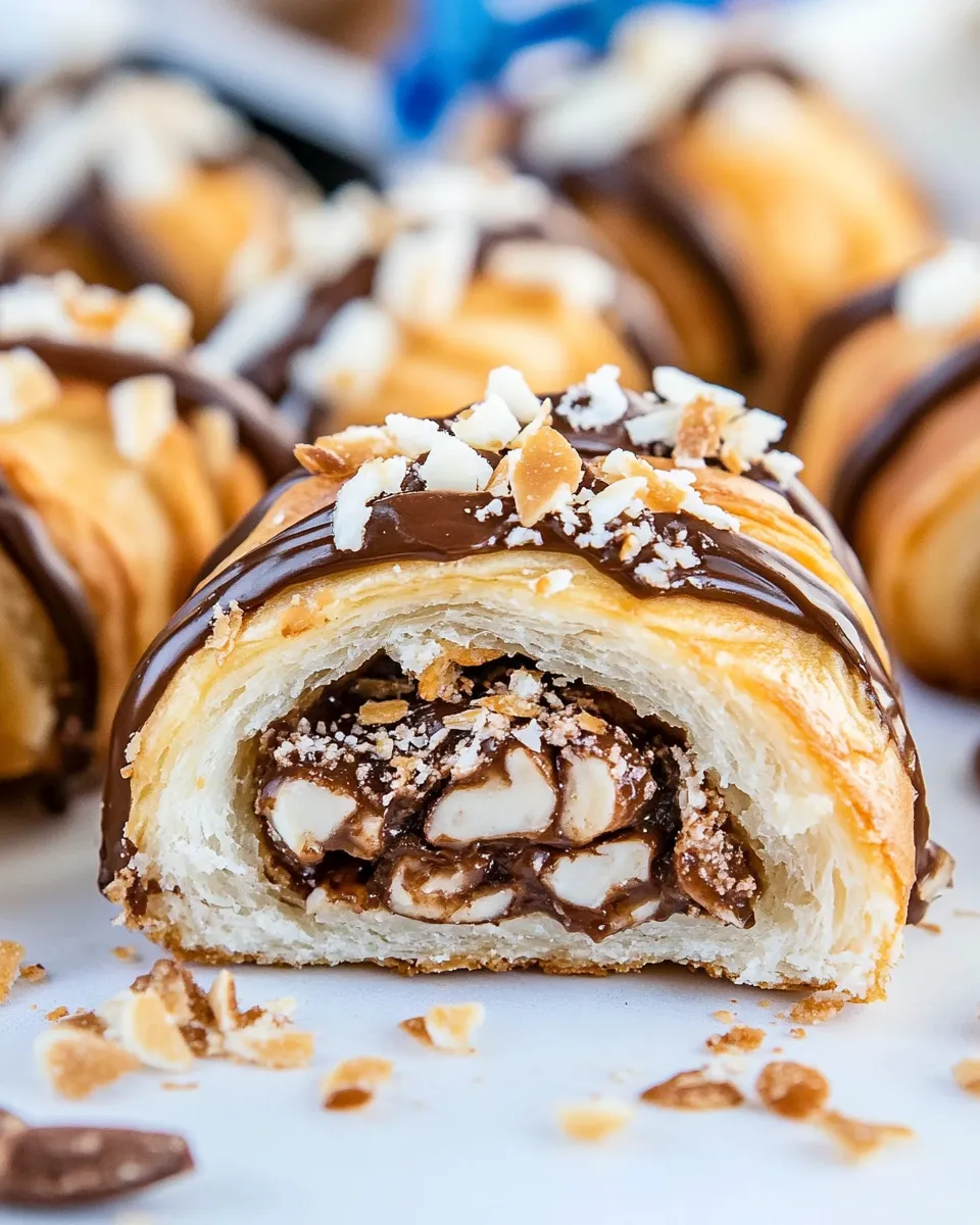Classic Almond Joy Crescent Rolls dish photo